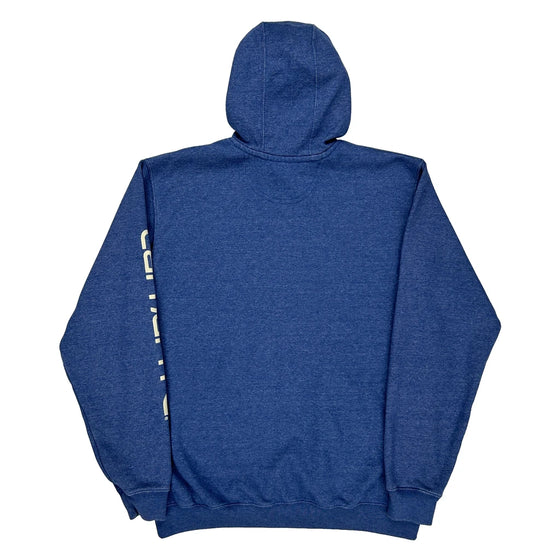 Carhartt Oversized Hoodie - Medium Blue Cotton Blend