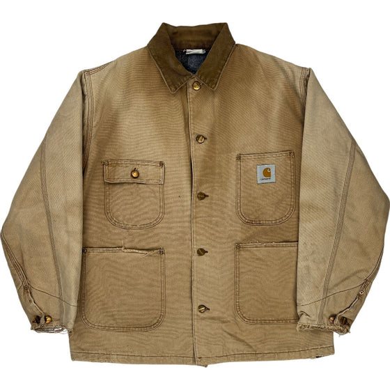 Carhartt Workwear Jacket - Medium - Beige Cotton