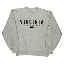  Virginia Football Reebok Sweatshirt - Medium Grey Cotton Blend