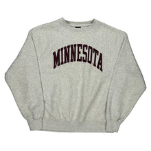  Minnesota Signature Sweatshirt - Medium Grey Cotton Blend