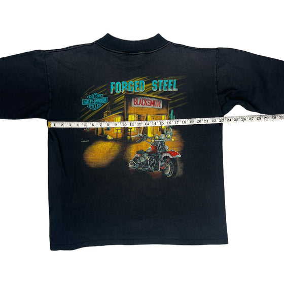 Harley-Davidson Long Sleeve T-Shirt - Large - Black Cotton