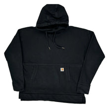  Carhartt Baggy Hoodie - Medium Black Cotton Blend