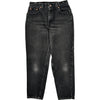 Levis 501 Jeans - 28W 26L - Black Cotton Denim