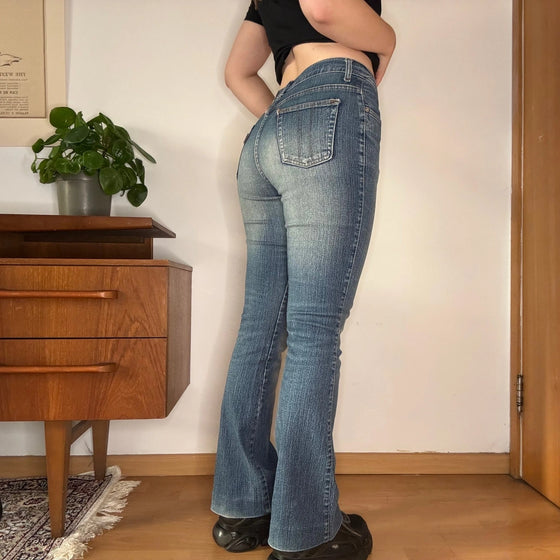 Vintage blue Iconic Jeans - womens 28" waist