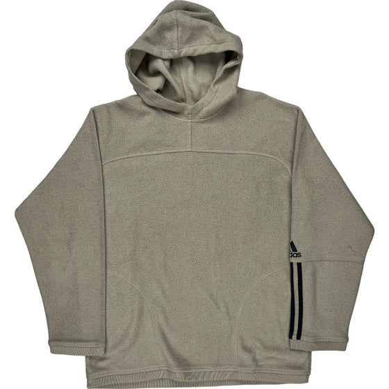 Adidas Hoodie - Large - Beige Polyester