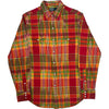 Polo Ralph Lauren Plaid Shirt - Medium - Red Multicoloured Cotton