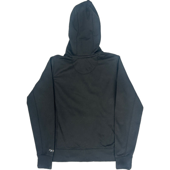 Carhartt Logo Hoodie - XS - Black Polyester Blend