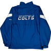 Reebok Onfield Indianapolis Colts 1/4 Zip Jacket - XL - Blue Polyester