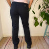 Vintage black Moschino Trousers - womens 28" waist