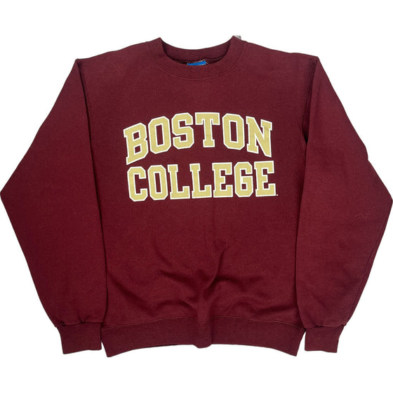 Champion Boston College Eco Fleece Sweatshirt - Small - Burgundy