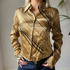 Vintage gold Dream Shirt - womens medium