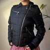 Vintage black Angel Devil Puffer - womens small