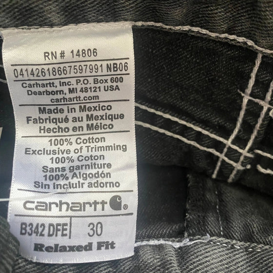 Vintage black Carhartt Carpenter Jeans - womens 26" waist