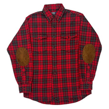  Woodsman Workshirt Ralph Lauren Checked Flannel Shirt - Small Red Cotton