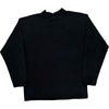 Nike Long Sleeve T-Shirt - Large - Black Cotton