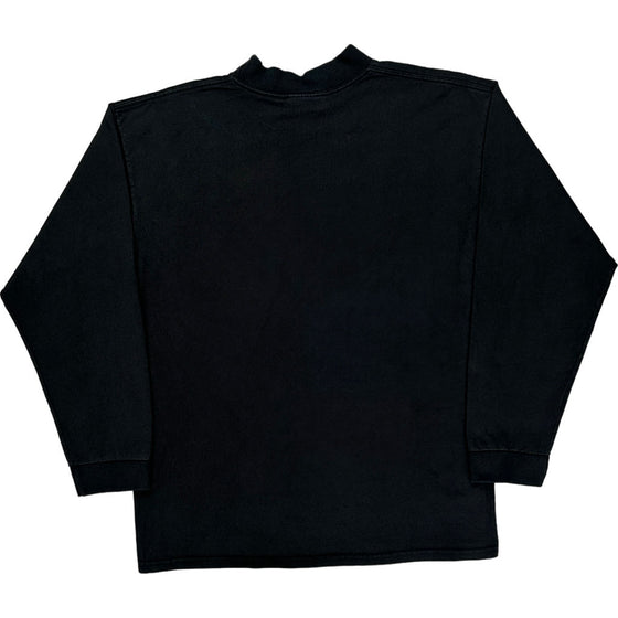 Nike Long Sleeve T-Shirt - Large - Black Cotton