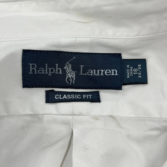 Ralph Lauren Shirt - 2XL White Cotton