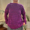 Vintage purple Benetton Jumper - womens x-large