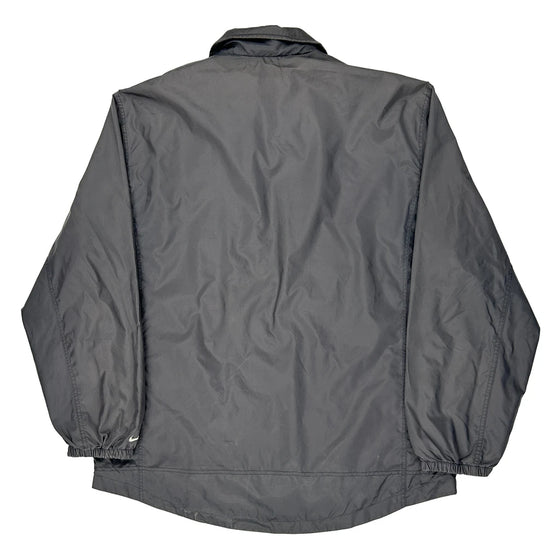 Nike Jacket - Large Grey Polyester