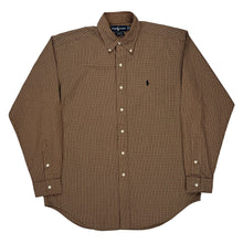  Blake Ralph Lauren Shirt - Medium Brown Cotton