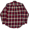 Nautica Plaid Shirt - Medium - Red Cotton