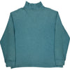 Ralph Lauren Quarter-Zip Sweatshirt - Large - Blue Cotton