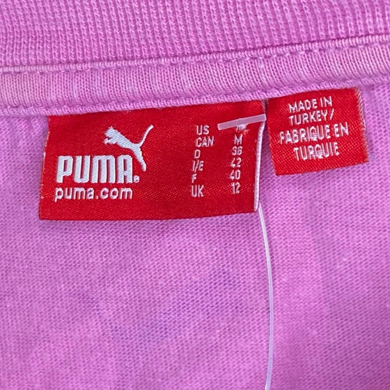 Vintage pink Puma T-Shirt - womens medium