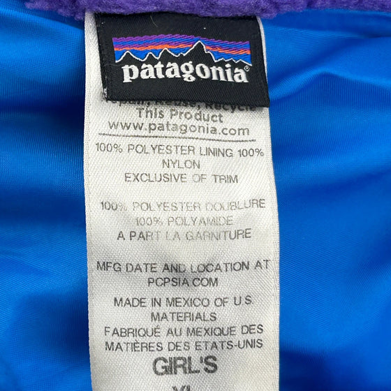 Patagonia Jacket - XL Purple Polyester