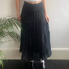  Vintage black Unbranded Maxi Skirt - womens small