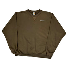  Carhartt Sweatshirt - Large Brown Cotton