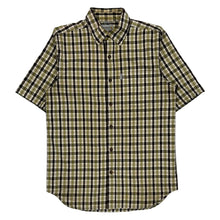  Carhartt Checked Short Sleeve Shirt - Medium Multicoloured Cotton