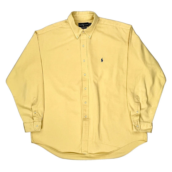 Blake Ralph Lauren Shirt - 2XL Yellow Cotton