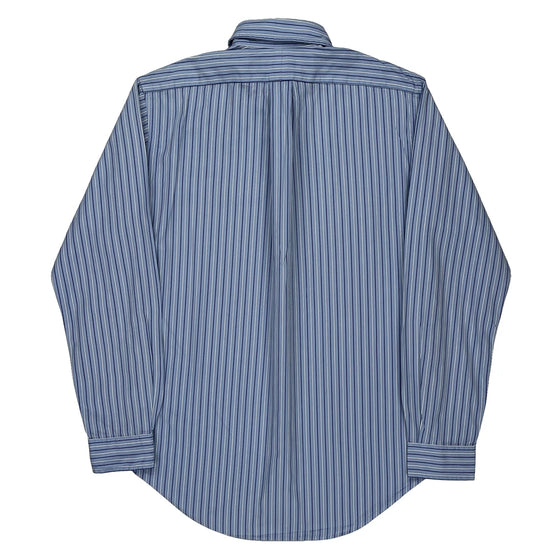 Ralph Lauren Striped Shirt - Small Blue Cotton