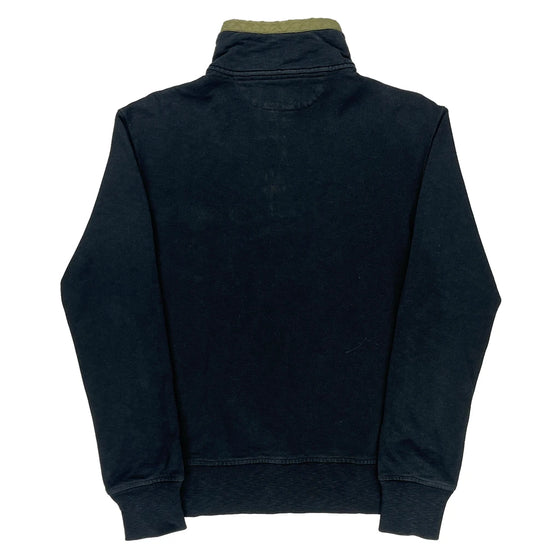 Ralph Lauren 1/4 Zip - Small Black Cotton