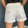 Vintage white Savvy Girl Shorts - womens 32" waist