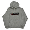 Let It Eat Carhartt Oversized Hoodie - 2XL Grey Cotton Blend