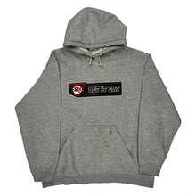  Let It Eat Carhartt Oversized Hoodie - 2XL Grey Cotton Blend