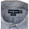 Ralph Lauren Blaire Check Shirt - Large - Blue Cotton