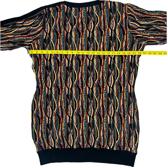 Coogi Sweater - 3XL - Multicoloured Cotton Blend