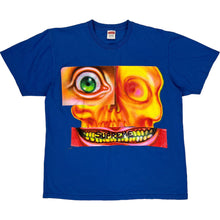  Supreme Graphic T-Shirt - Large - Blue Cotton