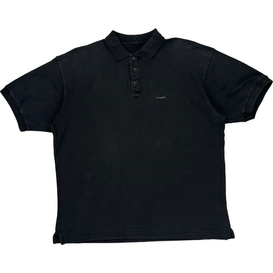 Patagonia Polo Shirt - 2XL - Black Cotton