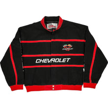  Racing Champions Chevrolet NASCAR Jacket - XL - Black Cotton