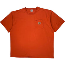  Carhartt Pocket T-Shirt - 2XL - Orange Cotton