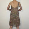 Vintage beige Blugirl Mini Dress - womens small