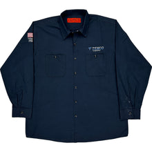  Red Kap Work Shirt - XL - Navy Polyester Blend