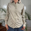 Vintage beige Napapijri Shirt - womens medium