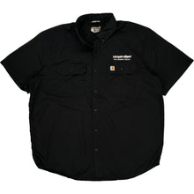  Carhartt Force Relaxed Fit Short Sleeve Shirt - XXL - Black Polyester