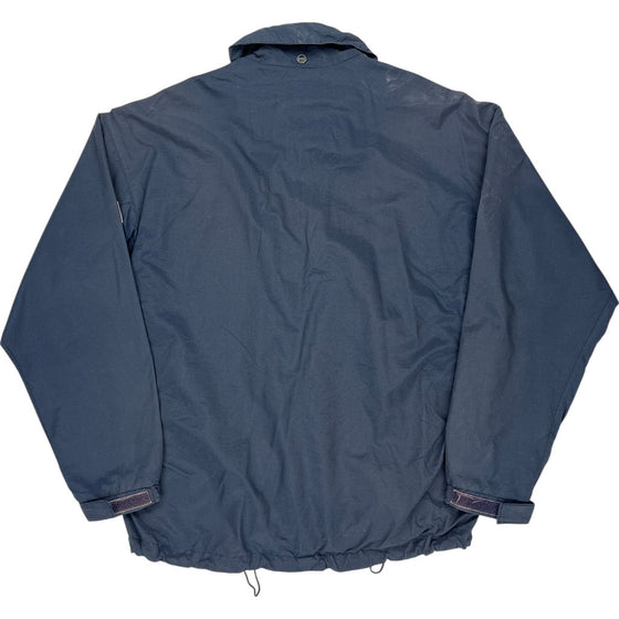 Jack Wolfskin Outdoor Jacket - Medium - Blue Polyester