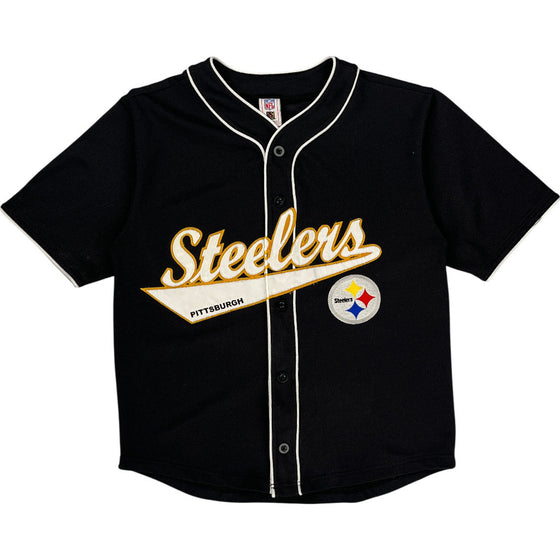 Pittsburgh Steelers Polamalu Jersey - Medium - Black Polyester