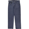 Levis 501 Straight Fit Jeans - 30W 30L - Blue Cotton